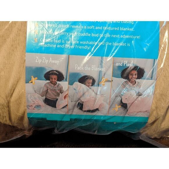 NEW Animal Adventure Dog Beige, Brown Polyester Throw, 18" x 9.5" - Picture 5 of 5